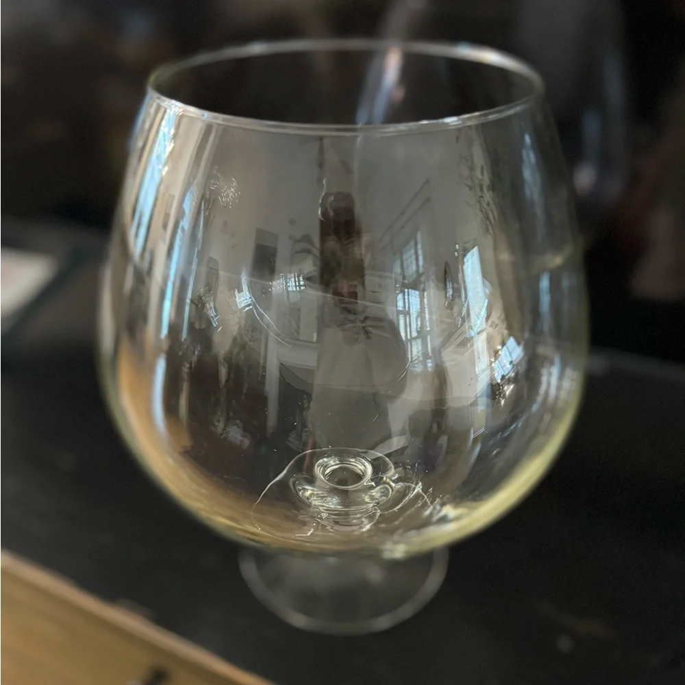 Vintage Large Brandy Glass / Vase